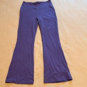 Lulu 12 TALL Purple Flared Yoga Pants